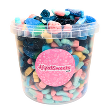 Load image into Gallery viewer, 2.5kg Blue Sweet Bucket