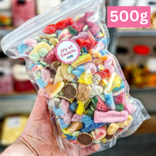Load image into Gallery viewer, Create Your Own 500g Sweet Pouch (5 Fillings)