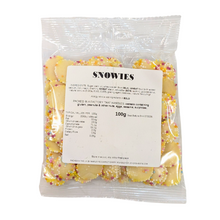 Load image into Gallery viewer, White Chocolate Snowies (100g)
