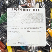 Load image into Gallery viewer, 1kg Liquorice Mix (Pre-made)