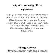Load image into Gallery viewer, Dolly Mixtures 680g Gift Jar