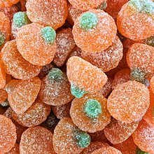 Load image into Gallery viewer, Fizzy Pumpkins (100g) (VEGAN) halloween themed pick n mix sweets from joyofsweetscom