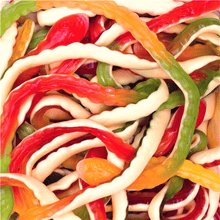 Load image into Gallery viewer, Haribo Yellow Belly Snakes pick n mix sweets from joyofsweets.com