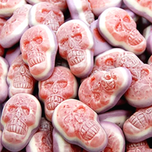 Load image into Gallery viewer, Jelly Filled Skulls halloween horror blood pick n mix sweets from joyofsweets.com