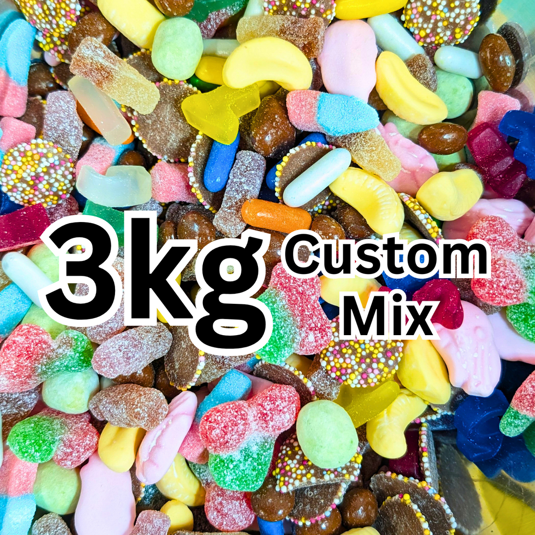 Create Your Own 3kg Pick n Mix (Choose up to 30 Sweets)