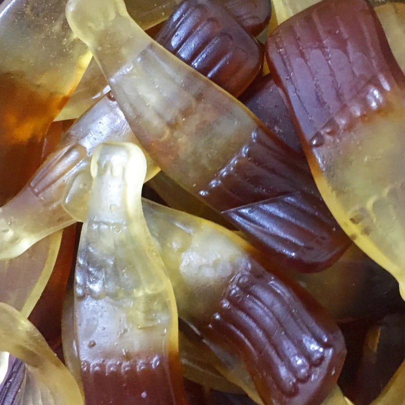Giant Cola Bottles (100g) (Halal)