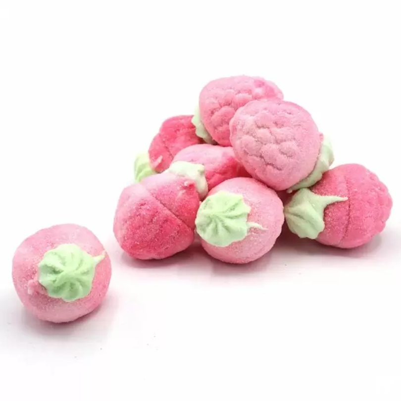 Buy Jelly Filled Raspberry Marshmallows (100g) Chewy Pick n mix sweets from Joyofsweets.com