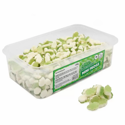 Buy Crazy Candy Factory Sweetshop Mini Frogs (1kg) halal pick n mix sweets from Joyofsweets.com