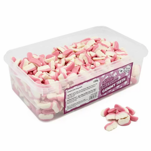 Buy Crazy Candy Factory Sweetshop Gummy Teeth (1kg) Halal jelly pick n mix sweets from Joyofsweets.com