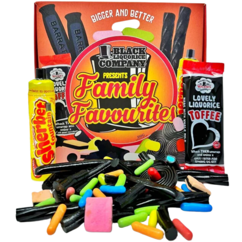 Black Liquorice Company Family Favourites Gift Box (360g)