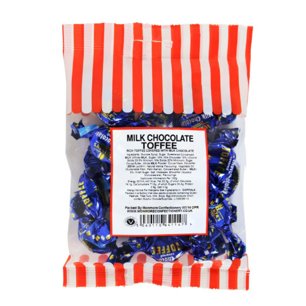 Milk Chocolate Covered Toffees (100g)