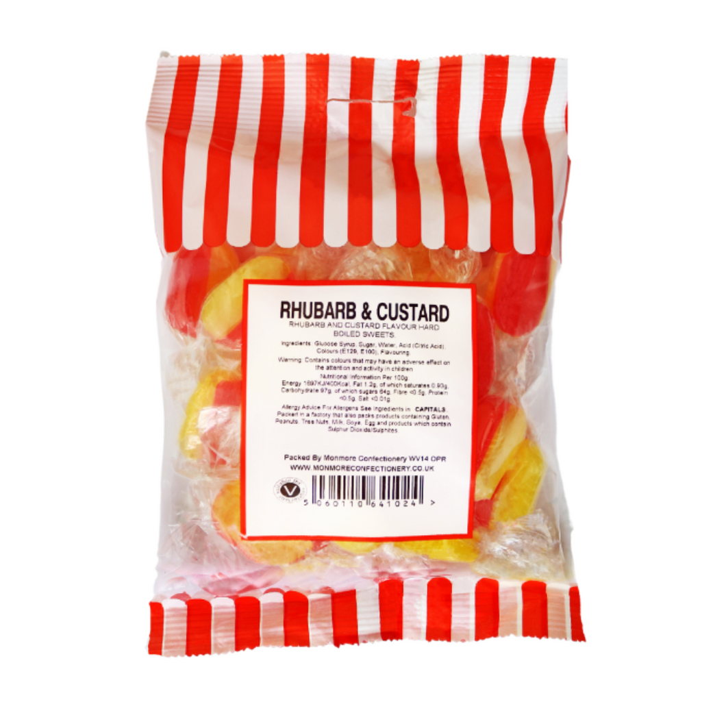 Rhubarb and Custard Hard Boiled (140g)