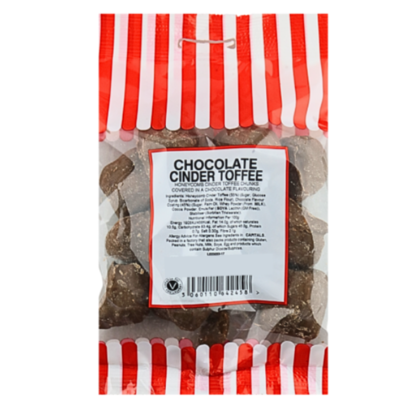 Chocolate Cinder Toffee (100g)