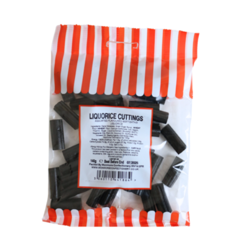 Liquorice Cuttings (140g)