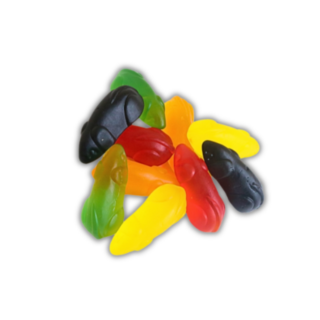 Giant Fruity Jelly Mice (100g)