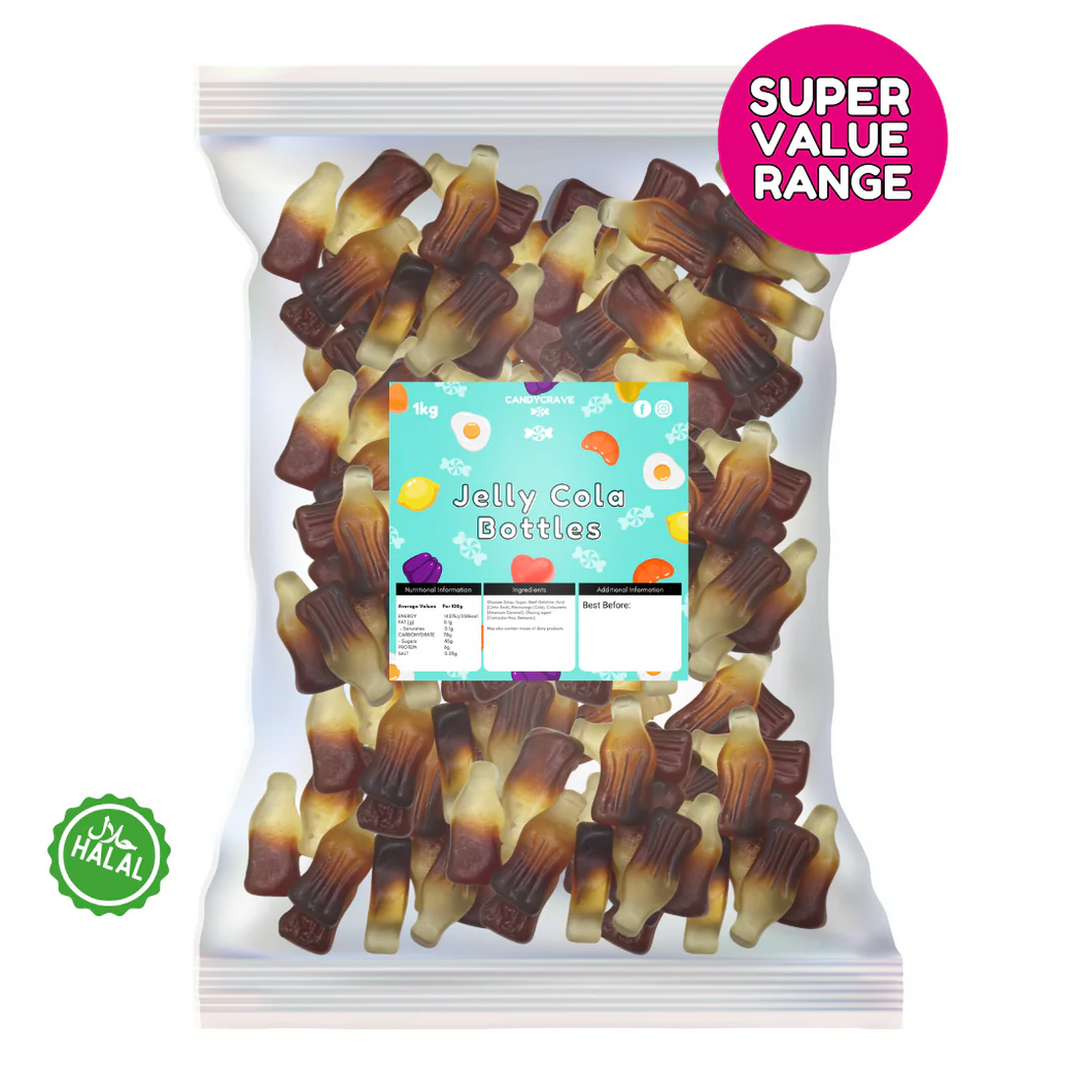 Cola Bottles 1kg (Halal)