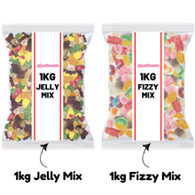 Load image into Gallery viewer, Two for £9.99 (1kg Fizzy/1kg Jelly) (Pre-Made)
