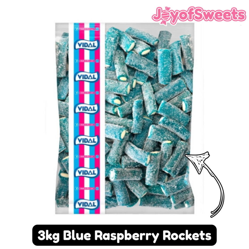 3kg Blue Raspberry Rockets