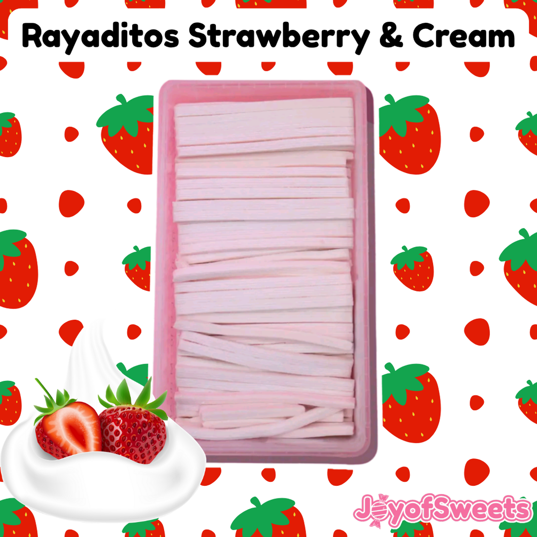 Rayaditos Strawberry & Cream (10 Pencils)