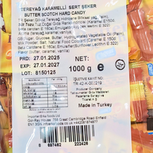 Load image into Gallery viewer, Yummys Butterscotch Hard Candies - 1kg

