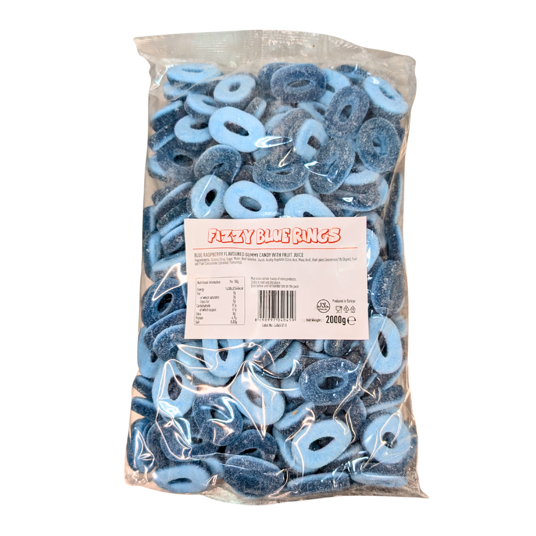 Fizzy Blue Rings 2kg (Halal)