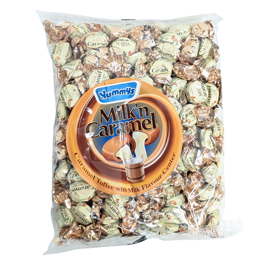 Yummys Wrapped Milk and Caramel - 1kg