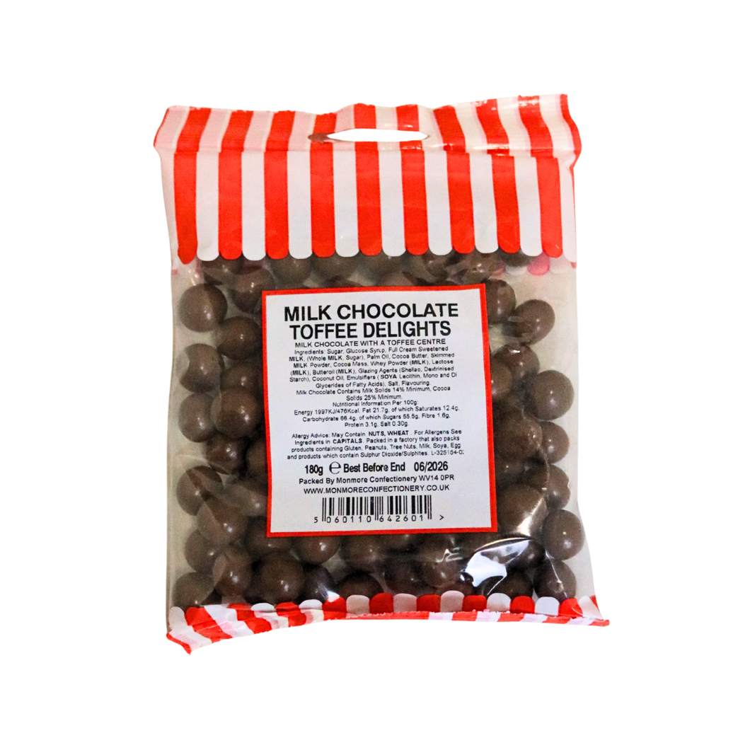 Milk Chocolate Toffee Delights (180g)
