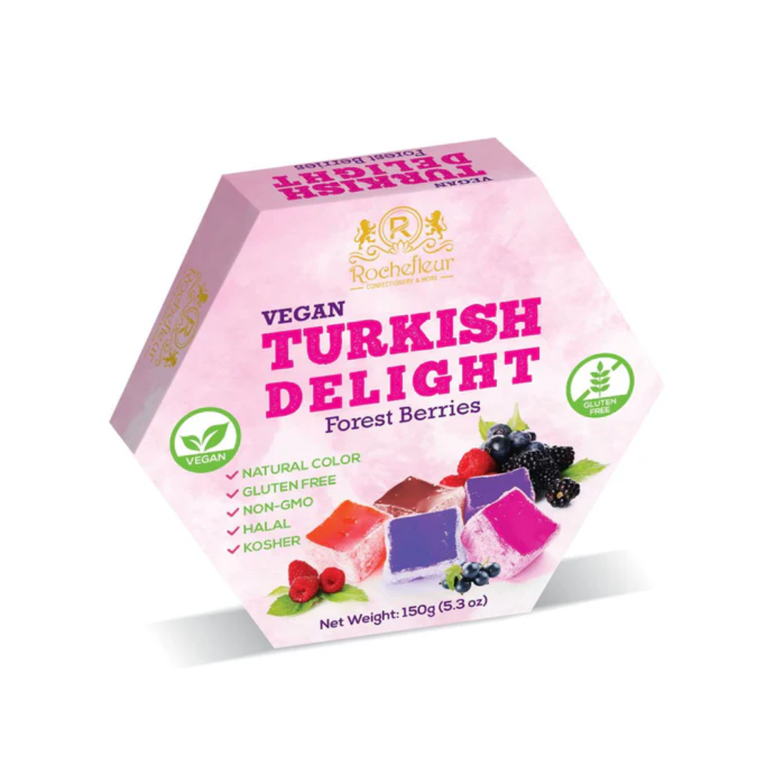 Rochefleur Forest Berries Turkish Delight 150g