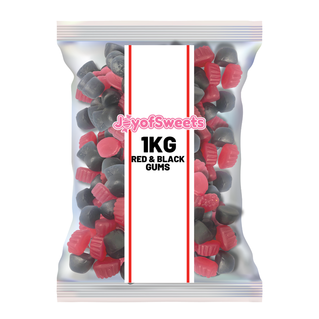 Red and Black Gums 1kg (Pre-Made)