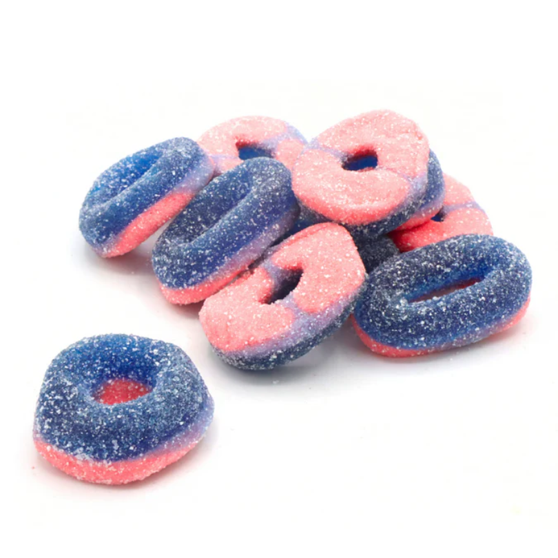 Sour Blueberry Rings (100g)
