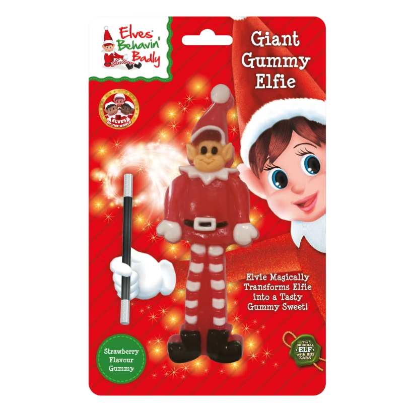 Elves Behavin' Badly Giant Gummy Elfie 80g