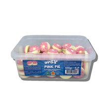 Load image into Gallery viewer, 3 x 600g Opsy Chocolate Tubs (White Mice, Pink Mice, Pies)
