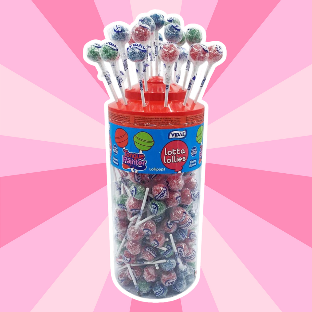 Vidal Lotta Lollies (150 Full Tub)