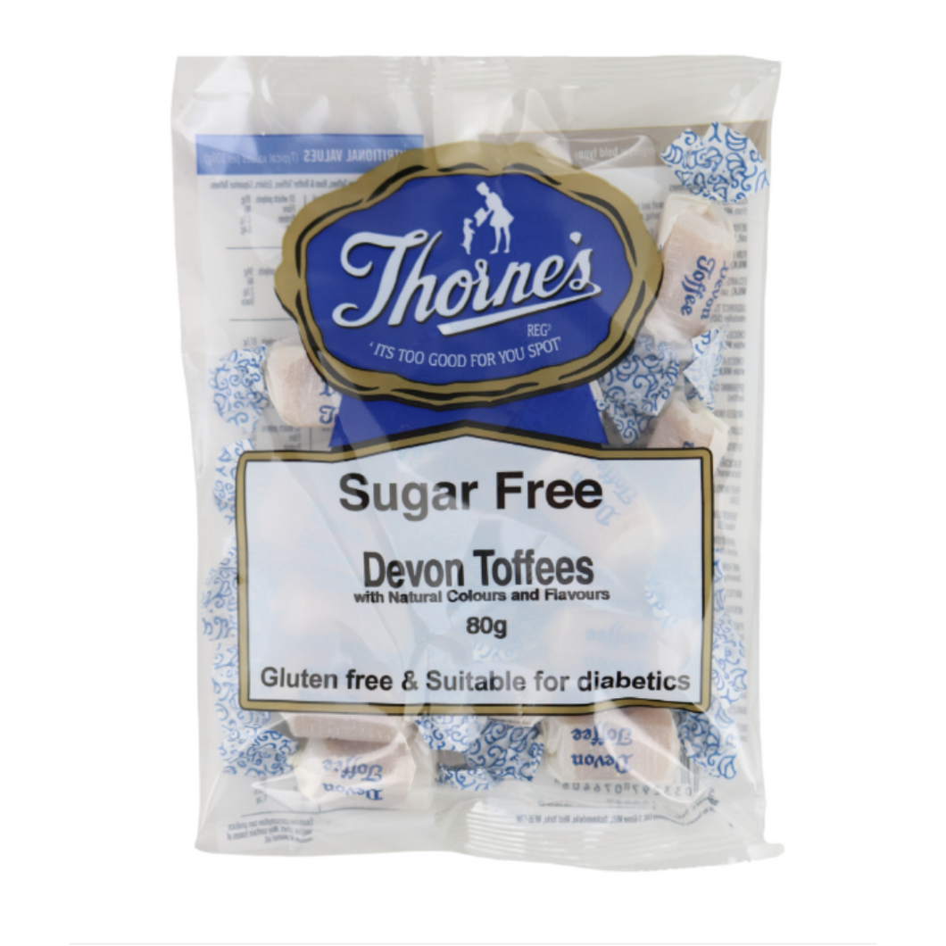 Devon Toffee Sugar Free (80g)