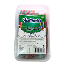 Load image into Gallery viewer, 1kg Sour Rainbow Belt Tub (Vegan)
