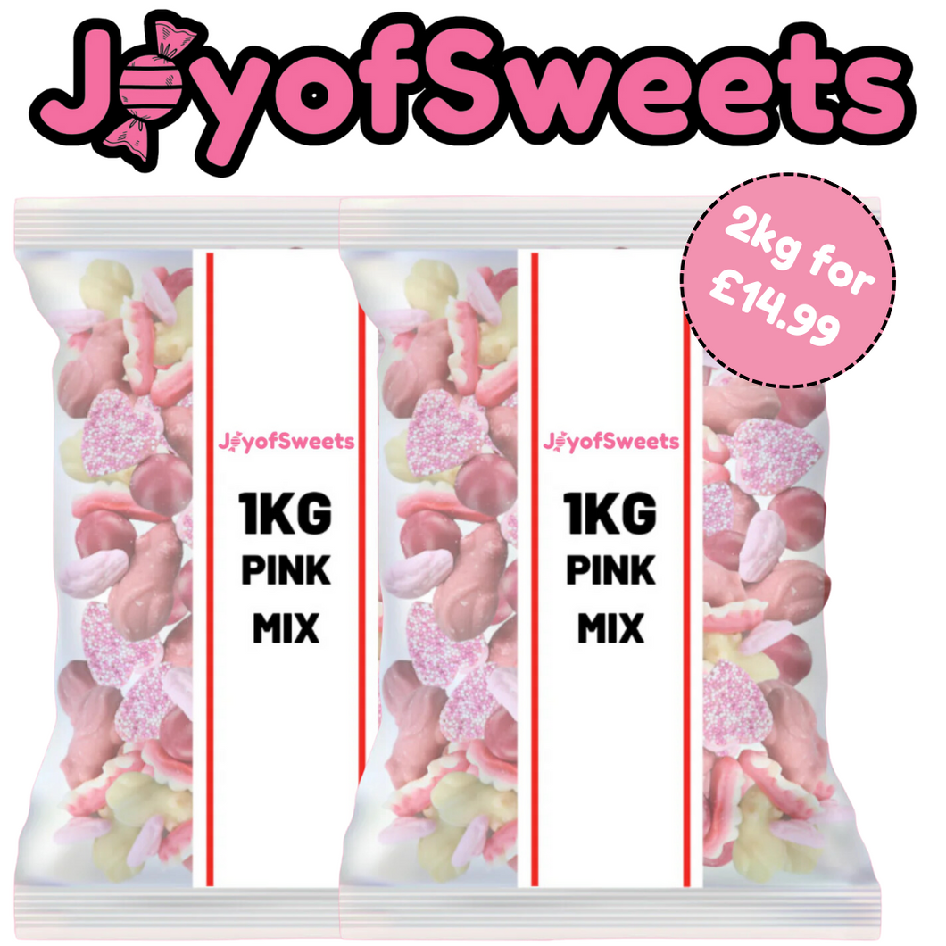 Pink Sweets Mix 1kg x 2 (Pre-made)