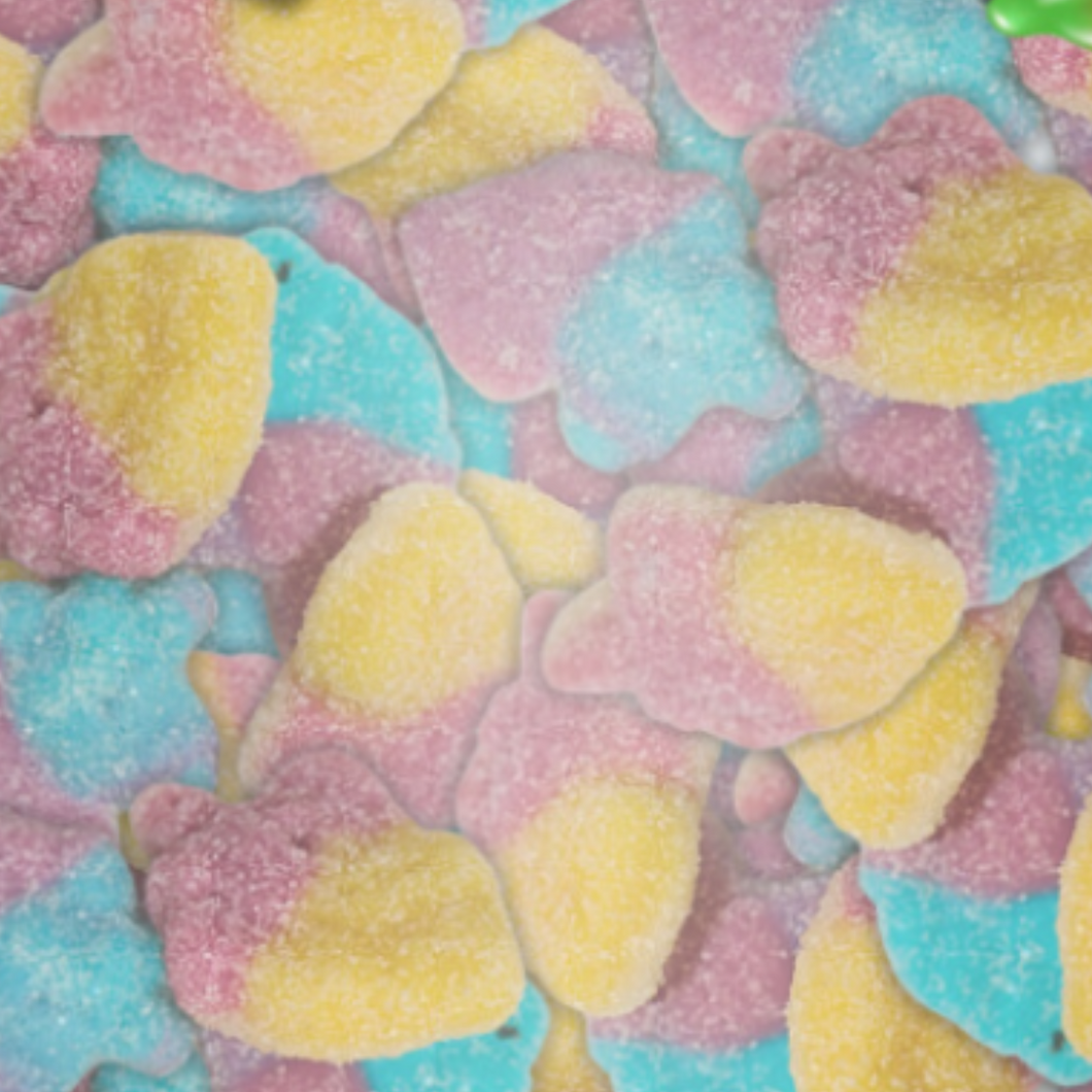 Fizzy Unicorns (100g) sour pick n mix sweets from joyofsweets.com