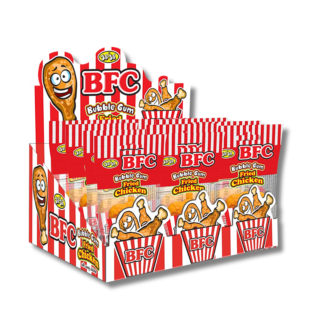 BFC Bubblegum Fried Chicken with Candy Ketchup 21g | Joyofsweets.com ...