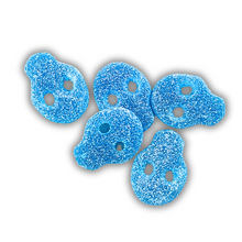 Load image into Gallery viewer, Sour Blue Skulls (100g) (Vegan)
