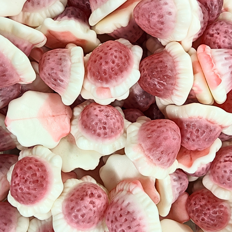 Jelly Filled Strawberry and Cream
