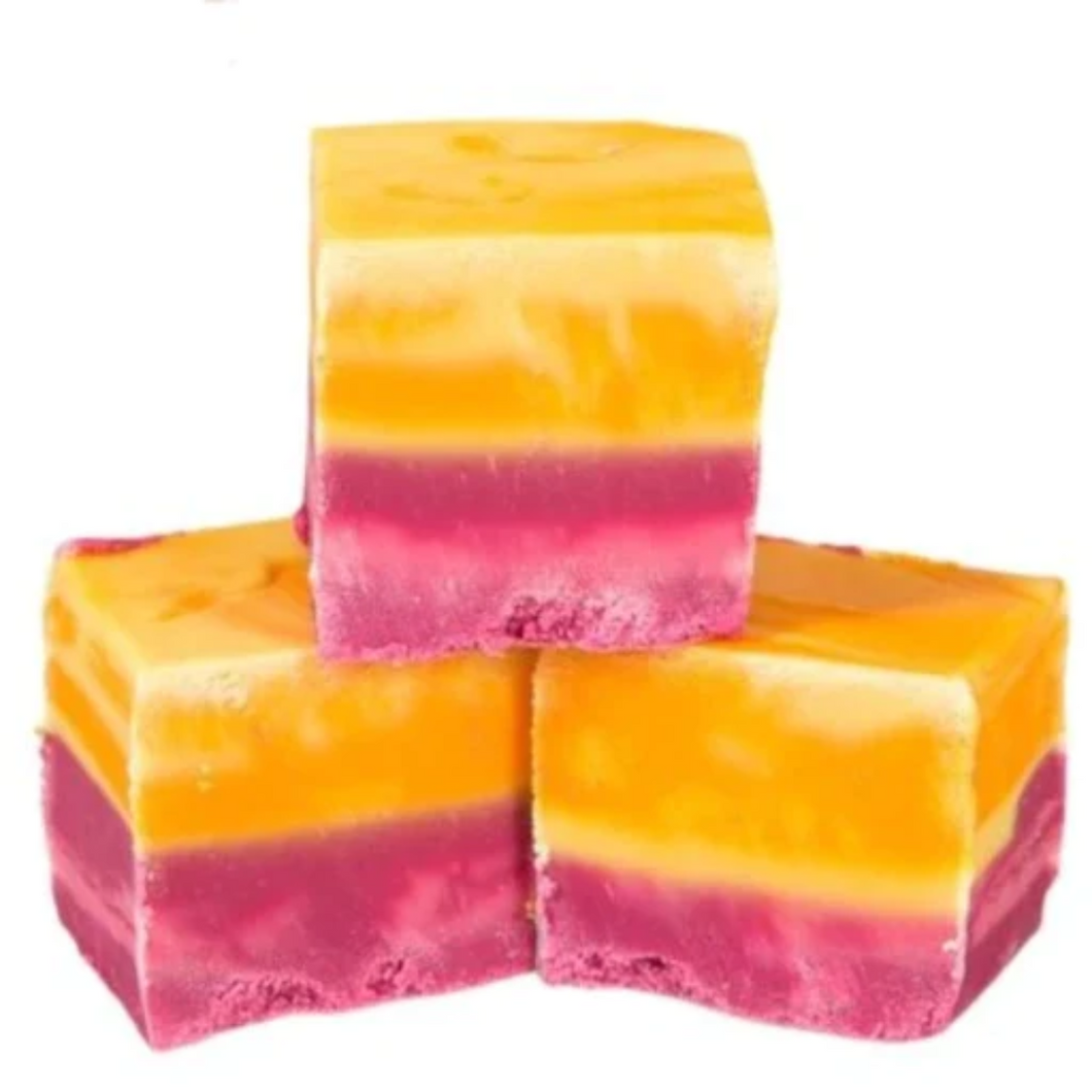 Rainbow Fruits Fudge pick n mix sweets confectionary joyofsweets.com