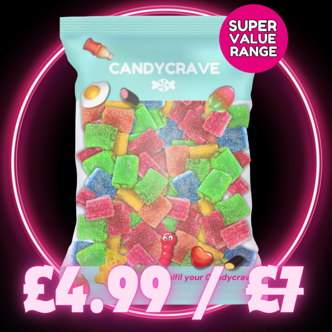 Fizzy Assorted Bricks 1kg