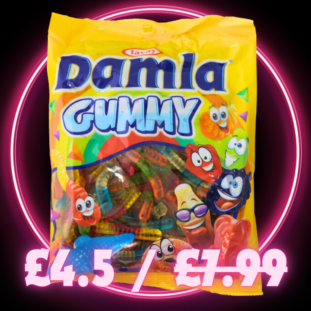 Large Gummy Worms 1kg