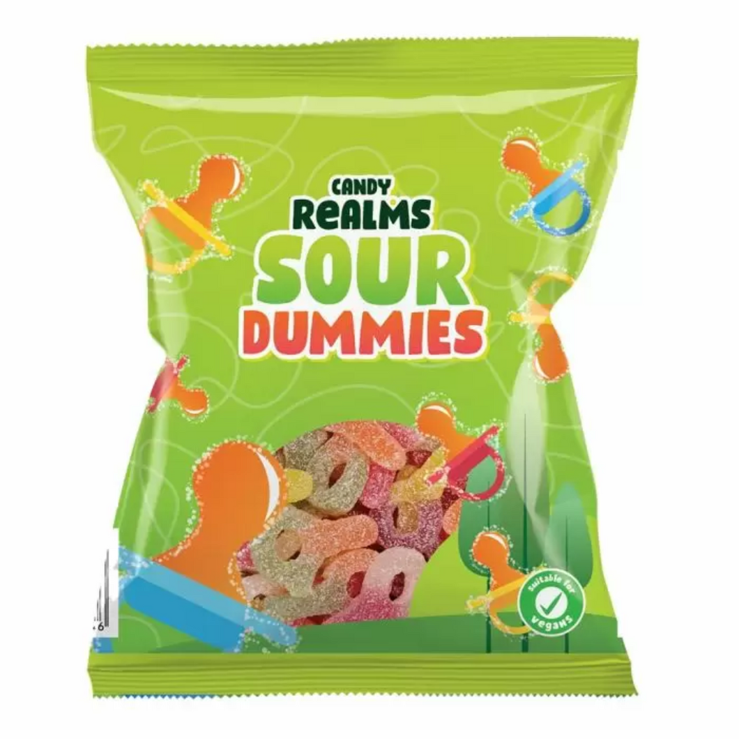 Candy Realms Sour Dummies 190g (VEGAN)
