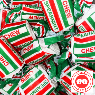 Spearmint Chews Sugar Free (75g) pick n mix sweets from joyofsweets.com