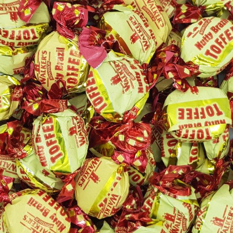 Walkers Nutty Brazil Toffee