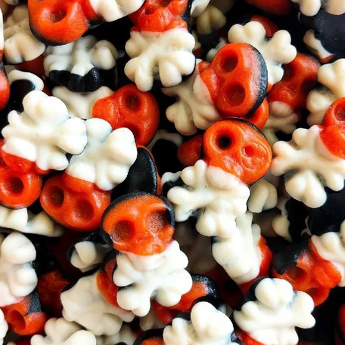pirate skulls halloween gummy sweets pick n mix pick and mix from joyofsweets.com