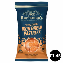 Load image into Gallery viewer, Buchanan&#39;s Sensational Iron Brew Pastilles Bag 140g
