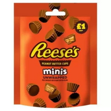Load image into Gallery viewer, Reese&#39;s Peanut Butter Cups Minis Bag 68g chocolate from joyofsweets.com
