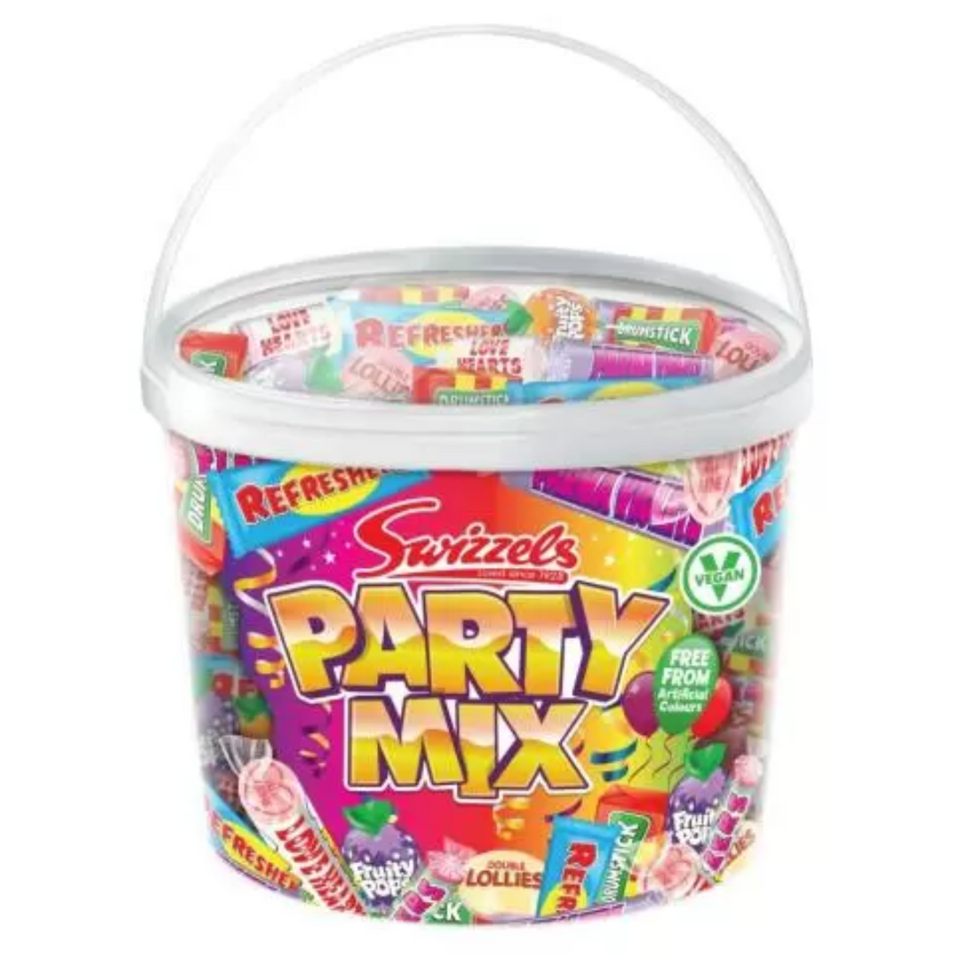 Swizzels Party Mix Sweet Tub 785g buy from joyofsweets.com
